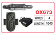 Oxygen Sensor - Volkswagen/Audi OX673 - Goss
