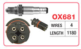 Oxygen Sensor - Mercedes-Benz OX681 - Goss