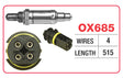 Oxygen Sensor - Mercedes-Benz OX685 - Goss