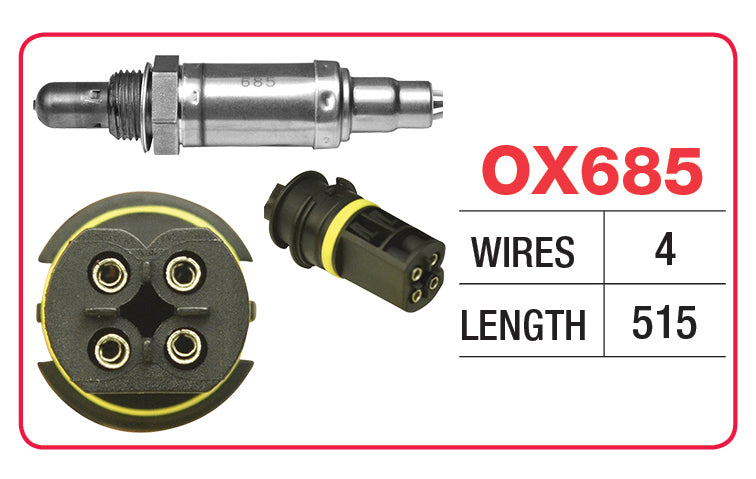 Oxygen Sensor - Mercedes-Benz OX685 - Goss