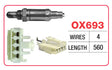 Oxygen Sensor - Toyota OX693 - Goss