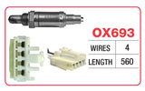 Oxygen Sensor - Toyota OX693 - Goss