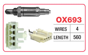 Oxygen Sensor - Toyota OX693 - Goss