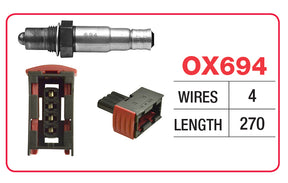 Oxygen Sensor - Porsche OX694 - Goss