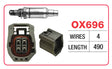 Oxygen Sensor - Mazda OX696 - Goss
