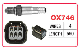 Oxygen Sensor - Honda OX746 - Goss
