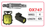 Oxygen Sensor - Land Rover OX747 - Goss