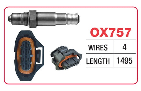 Oxygen Sensor - Holden OX757 - Goss