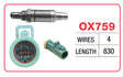 Oxygen Sensor - Ford OX759 - Goss