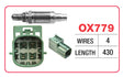 Oxygen Sensor - Nissan OX779 - Goss