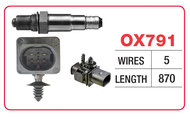 Oxygen Sensor - Porsche OX791 - Goss