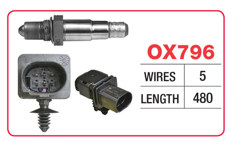 Oxygen Sensor - Porsche OX796 - Goss