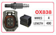 Oxygen Sensor - Mazda OX838 - Goss