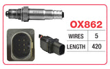 Oxygen Sensor - Alfa Romeo OX862 - Goss