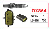 Oxygen Sensor - Kia OX864 - Goss