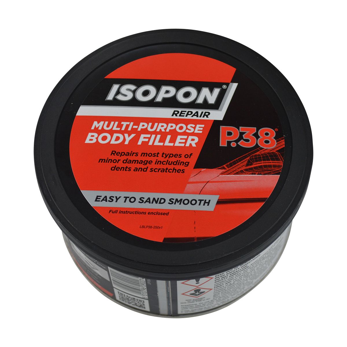 EASYSAND Multi-Purpose Body Filler Kit 250ml - ISOPON | Universal Auto Spares