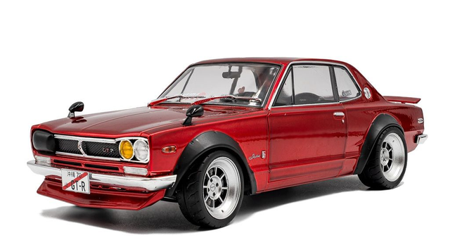 1970 Nissan Skyline C10 Hakosuka Red Diecast Model Car 1:18 Scale (Approx. 25cm) Collectible | Universal Auto Spares