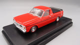 1971 Ford XY Ute Vermillion Fire Diecast Model Car 1:43 Scale (Approx. 10–11cm) Collectible | Universal Auto Spares