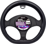 38cm D-Shaped Flat Base Steering Wheel Cover - PC Procovers | Universal Auto Spares