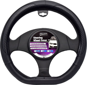 38cm D-Shaped Flat Base Steering Wheel Cover - PC Procovers | Universal Auto Spares
