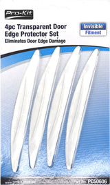 4 Piece Transparent Door Edge Protector Set - PC Procovers | Universal Auto Spares