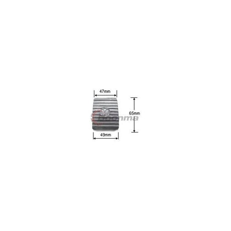 Brake/Clutch Pedal Pad fits VW Beetle/Karmann/Kombi – PD-3891 – Boonma | Universal Auto Spares
