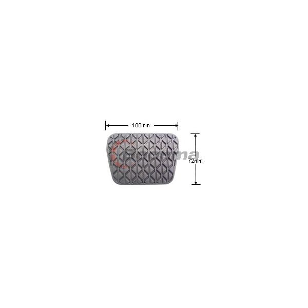Brake Pedal Pad Automatic fits Mazda CX-7/CX-9/Mazda6/MX-5/RX-8 – PD-3895 – Boonma | Universal Auto Spares
