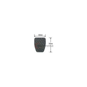 Brake/Clutch Pedal Pad fits Nissan Dualis/Qashqai – PD-3897 – Boonma | Universal Auto Spares