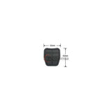 Brake/Clutch Pedal Pad fits Porsche 924/944/Seat various/VW Golf/Jetta/Passat/Transporter – PD-3899 – Boonma | Universal Auto Spares