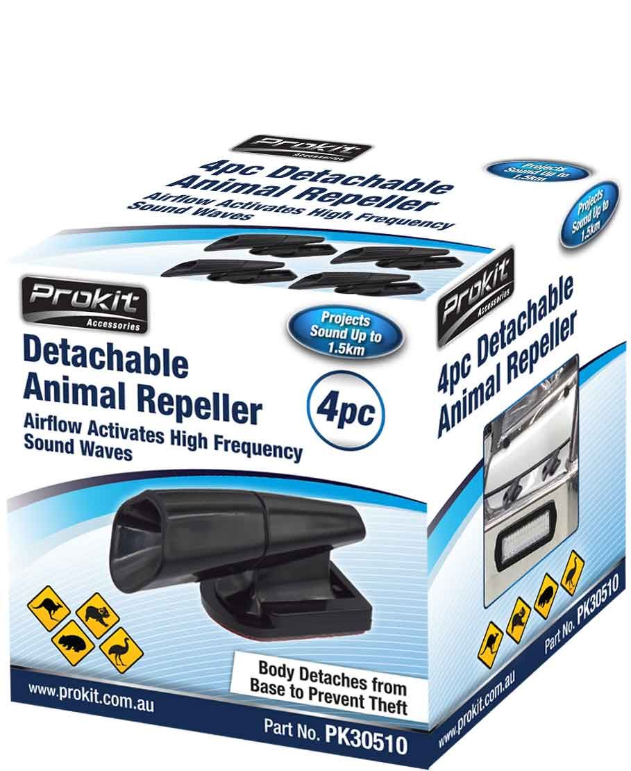 4 Piece Detachable Animal Repellers - Pro-Kit