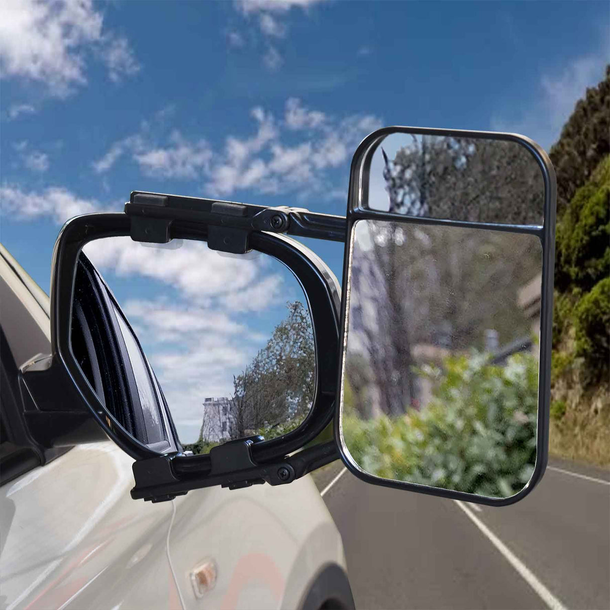 Clip-On 2-in-1 Towing Mirror - Pro-Kit