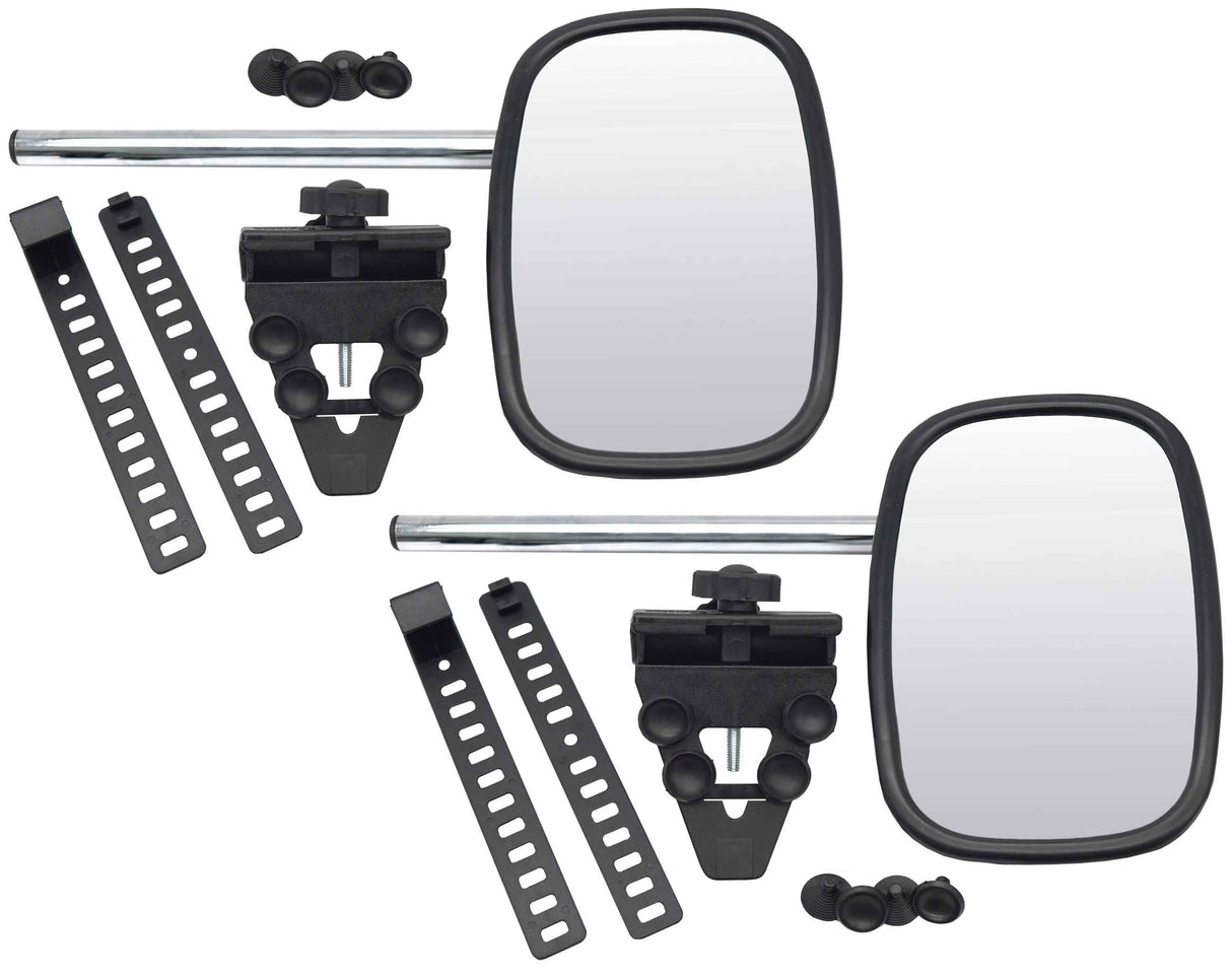 2 Piece Strap-on Towing Mirror Set - Pro-Kit