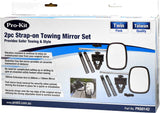 2 Piece Strap-on Towing Mirror Set - Pro-Kit