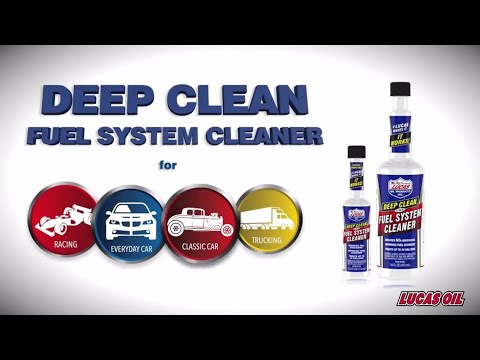 Deep Clean Fuel System Cleaner 5.25 Ounce - Lucas Oil