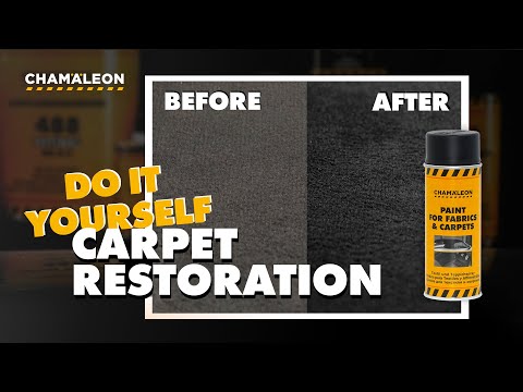 Black Paint for Fabrics and Carpets 400mL - Chamaleon