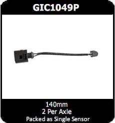 Disc Pad Elect Wear Sensor Rear Fits TRW VOLKSWAGEN PORSCHE GIC1049P - Protex