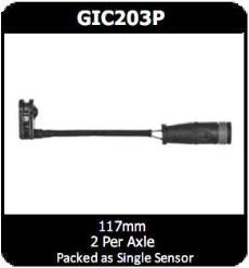 Disc Brake Electronic Wear Sensor GIC203P - Protex