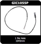 Disc Pad Elect Wear Sensor Rear Fits TRW FITS BMW 1 SERIES F20 REAR 11 ON GIC1055P - Protex