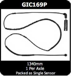 Disc Brake Electronic Wear Sensor Pad Rear GIC169P - Protex