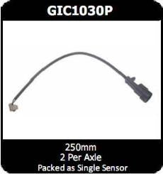 Disc Pad Elect Wear Sensor Rear GIC1030P - Protex