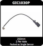 Disc Pad Elect Wear Sensor Rear GIC1030P - Protex