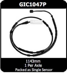 Disc Pad Elect Wear Sensor Rear GIC1047P - Protex