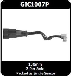 Front Brake Pad Wear Sensor Fits Iveco Daily 50C17 40C14 45C14/15 GIC1007P - Protex