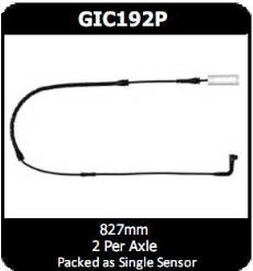 Disc Brake Electronic Wear Sensor Front GIC192P - Protex