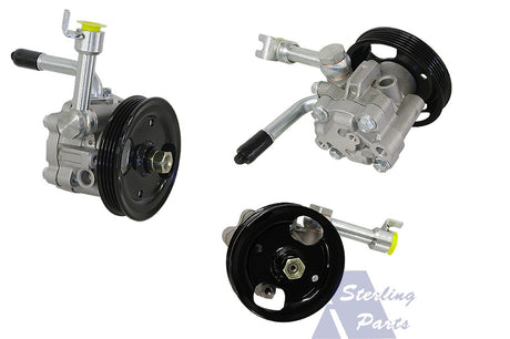 Power Steering Pump & Pulley (2.5L Diesel, Thai Build) Nissan Navara D40 2005 - 2015 PSP-NSNV-014 - Sterling Parts