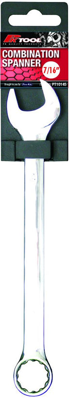 7/16" SAE Cr-V Combination Spanner - PKTool