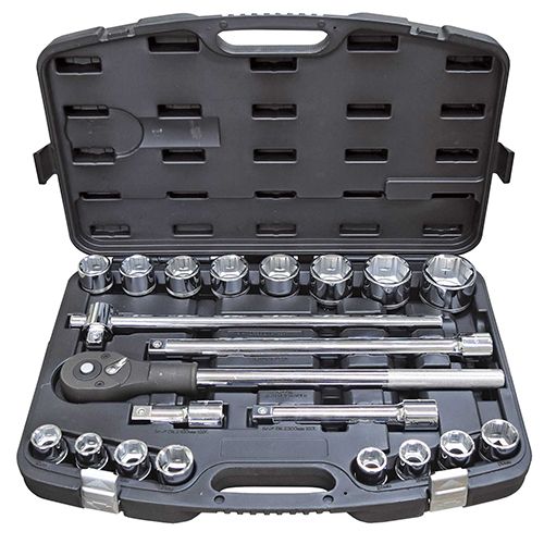 21 Pieces 3/4” Drive Cr-v Jumbo Metric Socket Set - PKTool | Universal Auto Spares