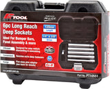6pc Long Reach Deep Sockets - PKTool | Universal Auto Spares