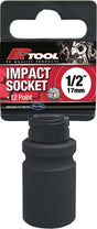 17mm 1/2” Drive 12PT Metric CR-V Impact Socket - PKTool | Universal Auto Spares