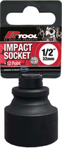 32mm 1/2” Drive 12PT Metric CR-V Impact Socket - PKTool